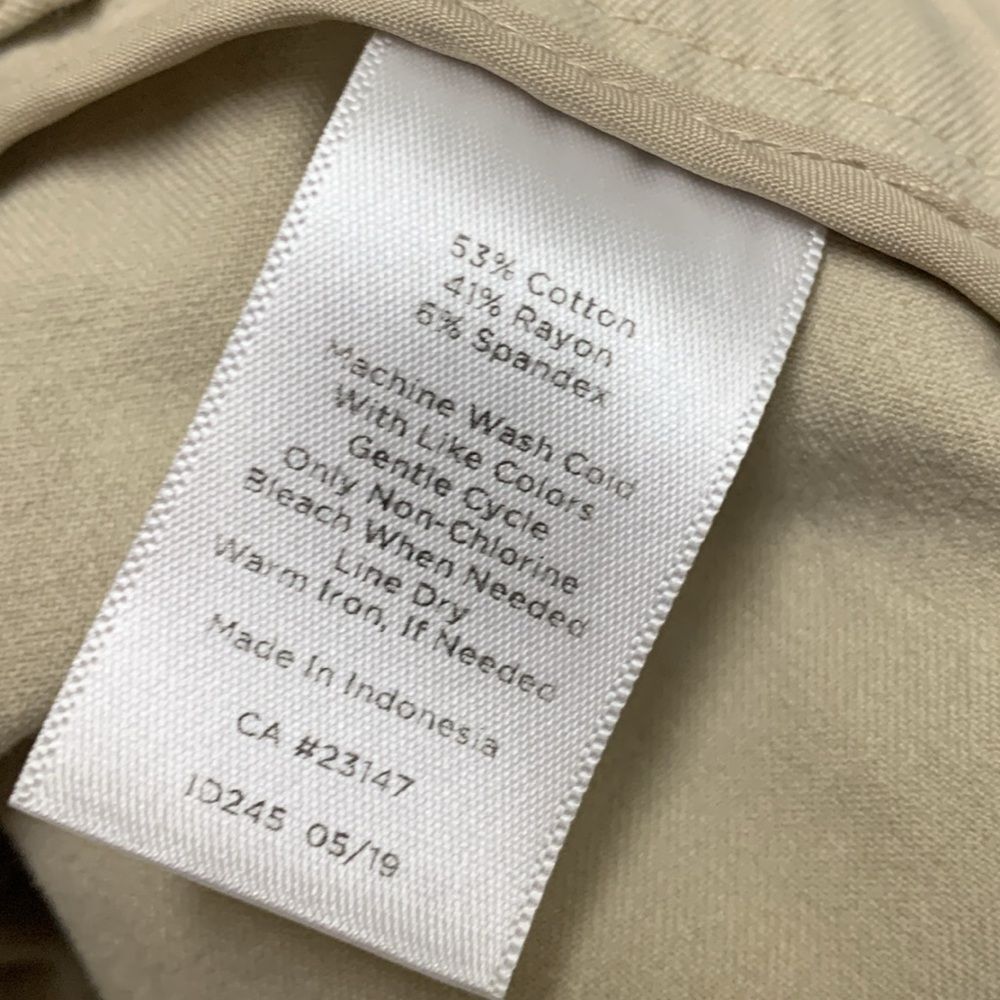 Womens Talbots Chatham Slim Ankle Casual Dress Work Career Minimalist Pants - Picture 7 of 8